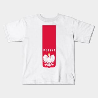 Poslska Poslish design with eagle Kids T-Shirt